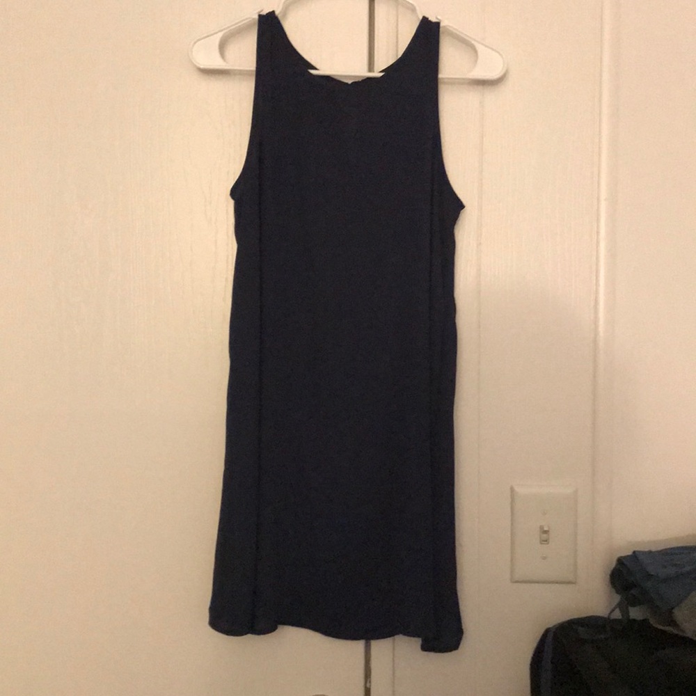 Navy blue dress